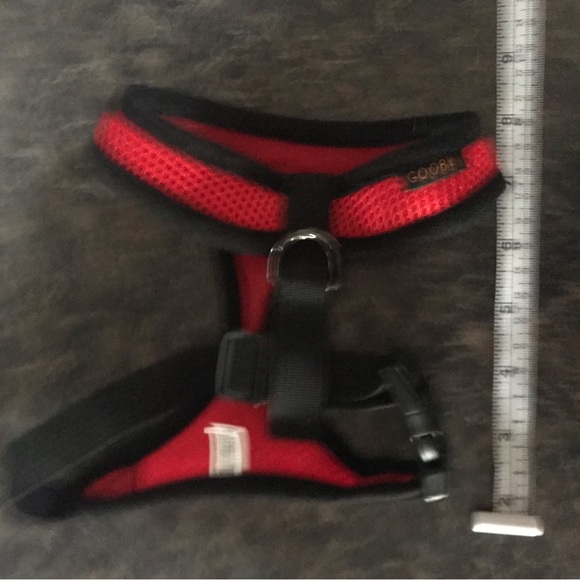 Gooby Red Small Dog Harness - Picture 2 of 3